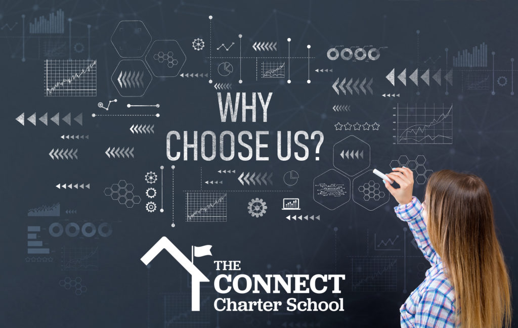 girl writing on chalkboard why choose us